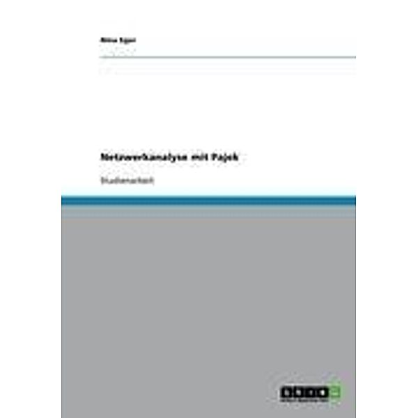 Netzwerkanalyse mit Pajek, Nina Eger