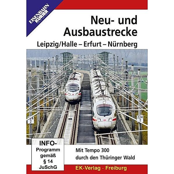 Neu- und Ausbaustrecke Leipzig/Halle-Erfurt-Nürnberg, 1 DVD-Video