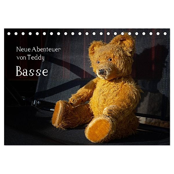 Neue Abenteuer von Teddy Basse (Tischkalender 2025 DIN A5 quer), CALVENDO Monatskalender, Calvendo, Dirk rosin