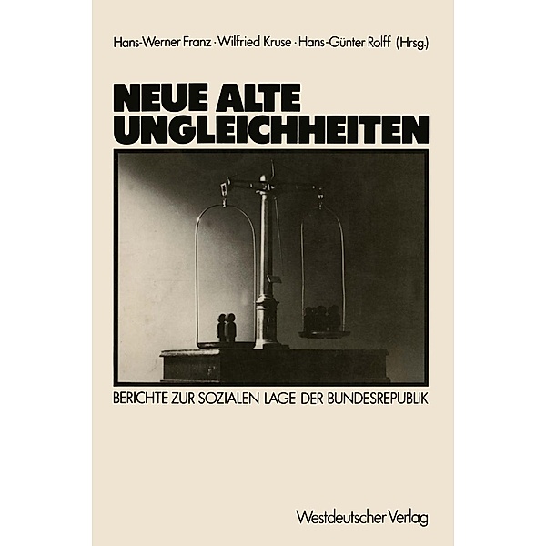 Neue alte Ungleichheiten, Hans-Werner Franz