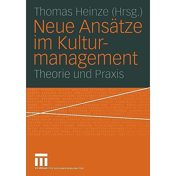 Neue Ansätze im Kulturmanagement