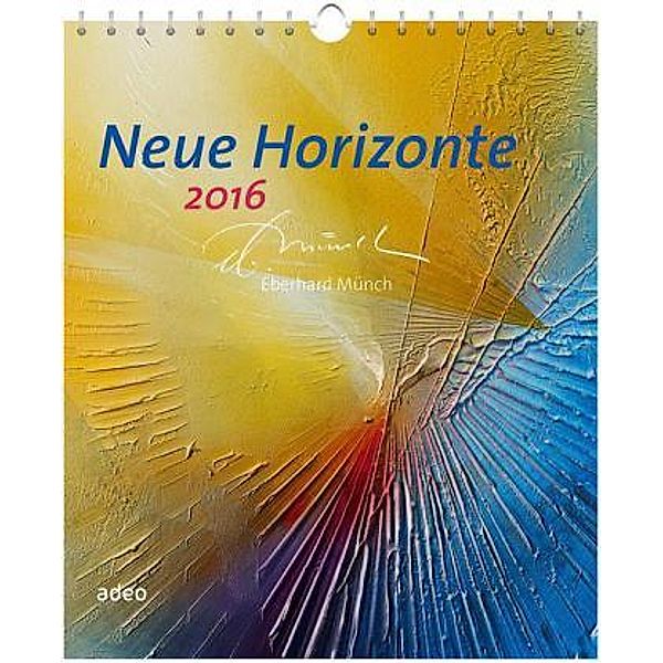 Neue Horizonte 2016 - Postkartenkalender, Eberhard Münch