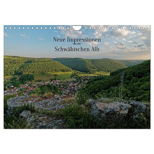 Neue Impressionen von der Schwäbischen Alb (Wandkalender 2024 DIN A4 quer), CALVENDO Monatskalender, Heinz Naleppa