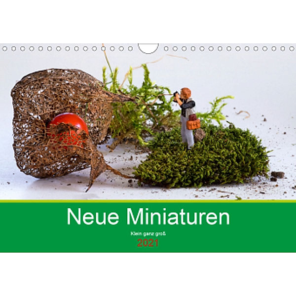 Neue Miniaturen - Klein ganz groß 2.0 (Wandkalender 2021 DIN A4 quer), Ute Jackisch