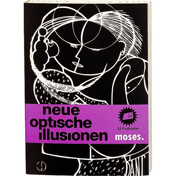 Neue Optische Illusionen, Postkartenbuch, Britta Waldmann