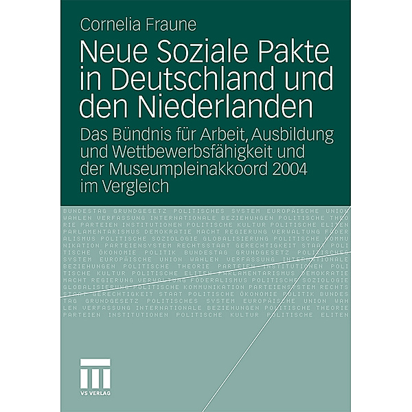 Neue Soziale Pakte in Deutschland und den Niederlanden, Cornelia Fraune