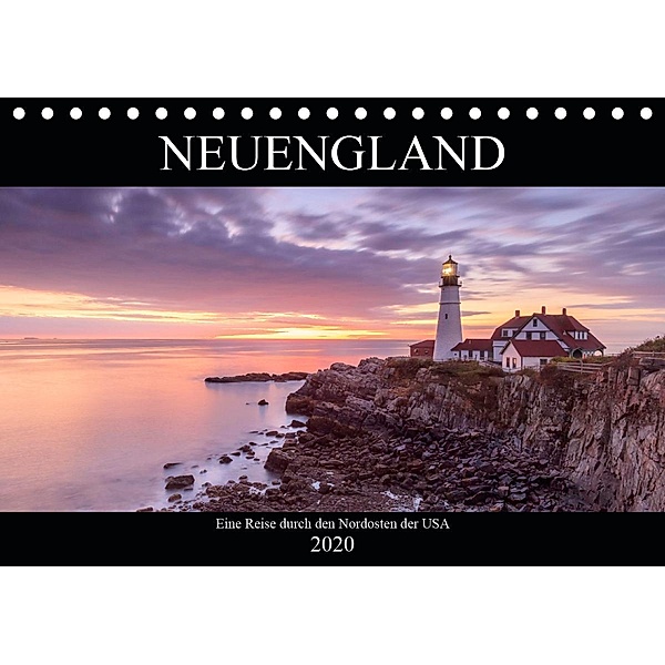 NEUENGLAND - Eine Reise durch den Nordosten der USA (Tischkalender 2020 DIN A5 quer), Christine Büchler & Martin Büchler