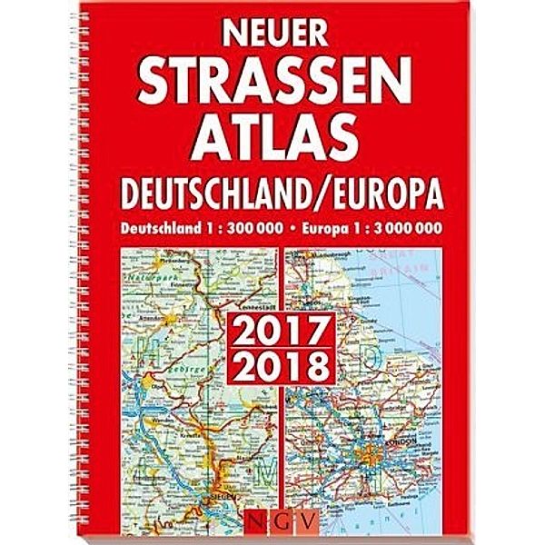 Neuer Strassenatlas Deutschland/Europa 2017/2018