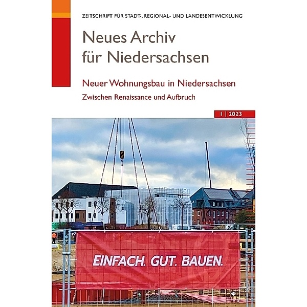 Neues Archiv für Niedersachsen / 1.2023 / Neues Archiv für Niedersachsen 1.2023