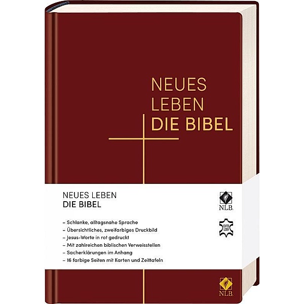 Neues Leben. Die Bibel, NLB - Standardausgabe, rot