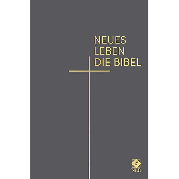 Neues Leben. Die Bibel, Taschenausgabe, Leder, Grau