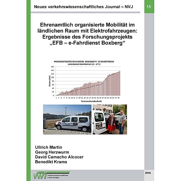 Neues verkehrswissenschaftliches Journal - Ausgabe 15, Martin Ullrich, Georg Herzwurm, David Camacho Alcocer, Benedikt Krams