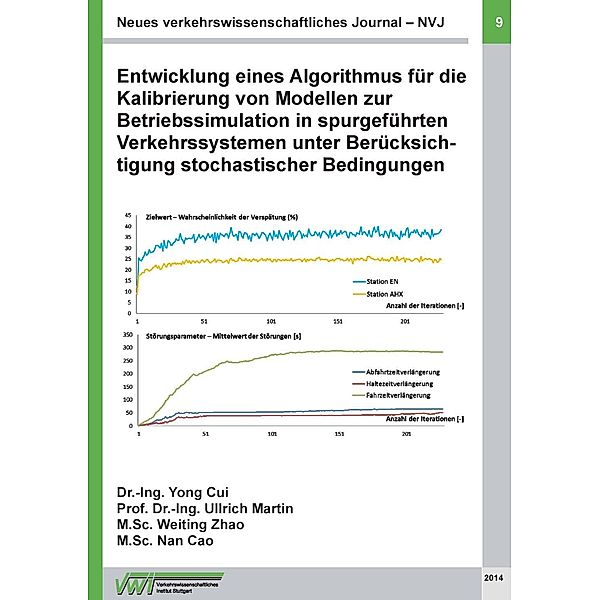 Neues verkehrswissenschaftliches Journal NVJ - Ausgabe 9, Yong Cui, Martin Ullrich, Weiting Zhao, Nan Cao