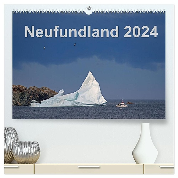 Neufundland 2024 (hochwertiger Premium Wandkalender 2024 DIN A2 quer), Kunstdruck in Hochglanz, Jörg Dauerer