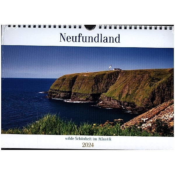 Neufundland - wilde Schönheit im Atlantik (Wandkalender 2024 DIN A4 quer), CALVENDO Monatskalender, Calvendo, Sabine Jost