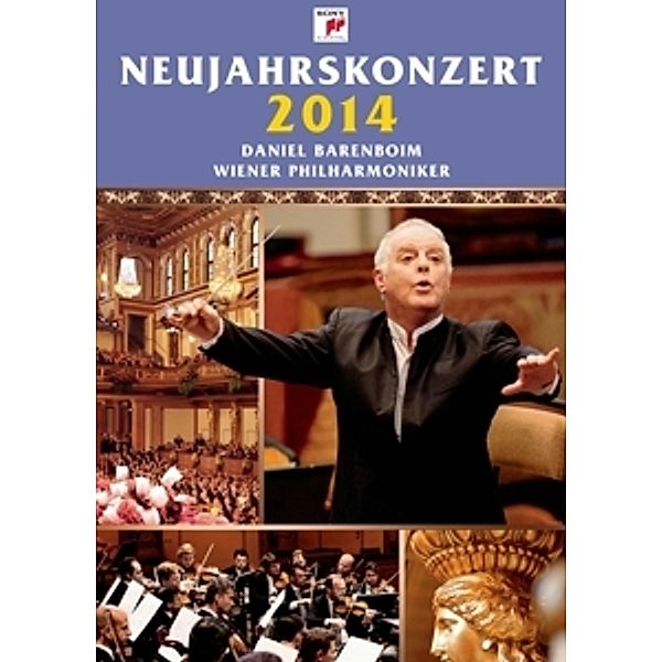 Neujahrskonzert 2014 (Deluxe Ed.+Konzertprogramm), Daniel Barenboim, Wiener Philharmoniker