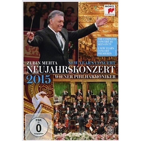 Neujahrskonzert 2015, Zubin Mehta, Wiener Philharmoniker