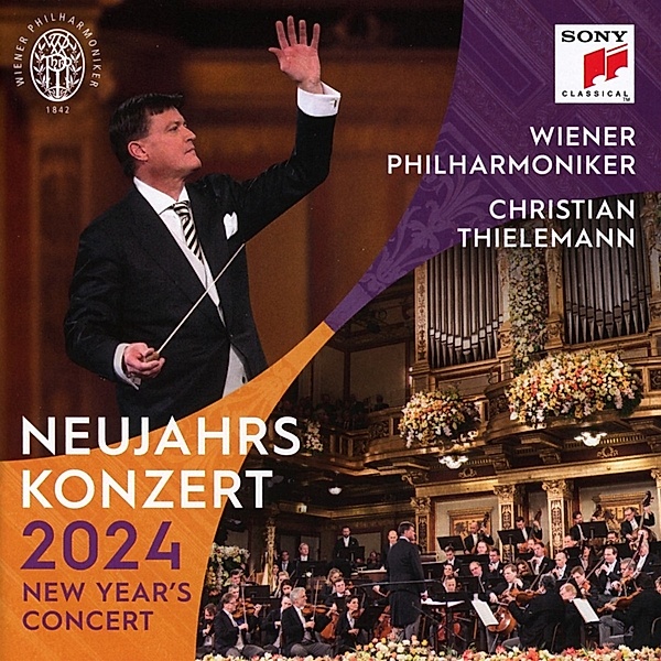 Neujahrskonzert 2024 (2 CDs), Christian Thielemann, Wiener Philharmoniker