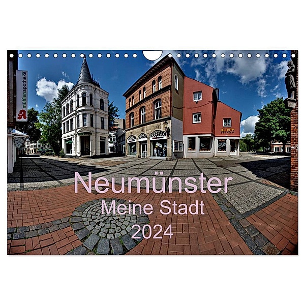 Neumünster - Meine Stadt (Wandkalender 2024 DIN A4 quer), CALVENDO Monatskalender, Ewald Steenblock