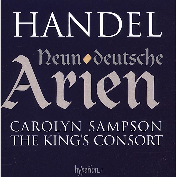 Neun Deutsche Arien, Sampson, Bellamy, The King's Consort