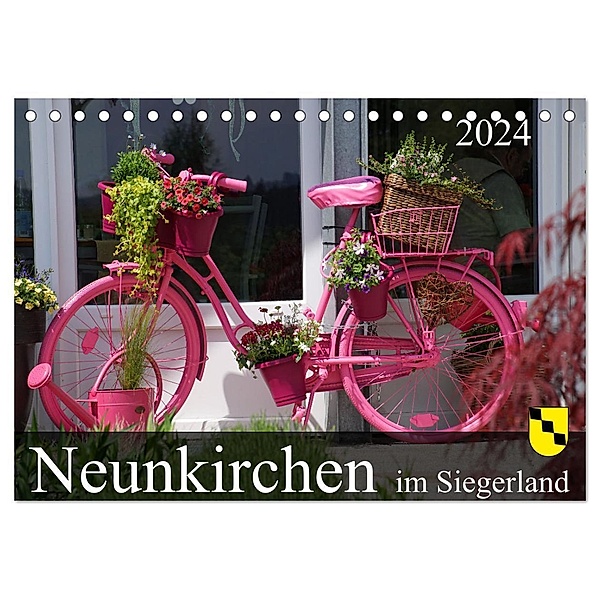 Neunkirchen im Siegerland (Tischkalender 2024 DIN A5 quer), CALVENDO Monatskalender, Markus Behner