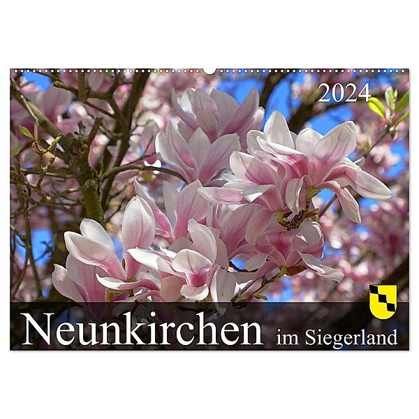 Neunkirchen im Siegerland (Wandkalender 2024 DIN A2 quer), CALVENDO Monatskalender, Markus Behner