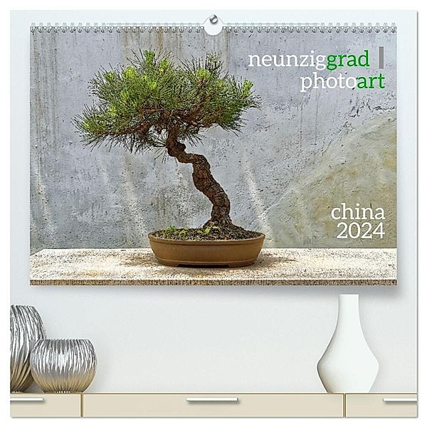 neunziggrad I photoart: china (hochwertiger Premium Wandkalender 2024 DIN A2 quer), Kunstdruck in Hochglanz, Calvendo, Jörn Heller