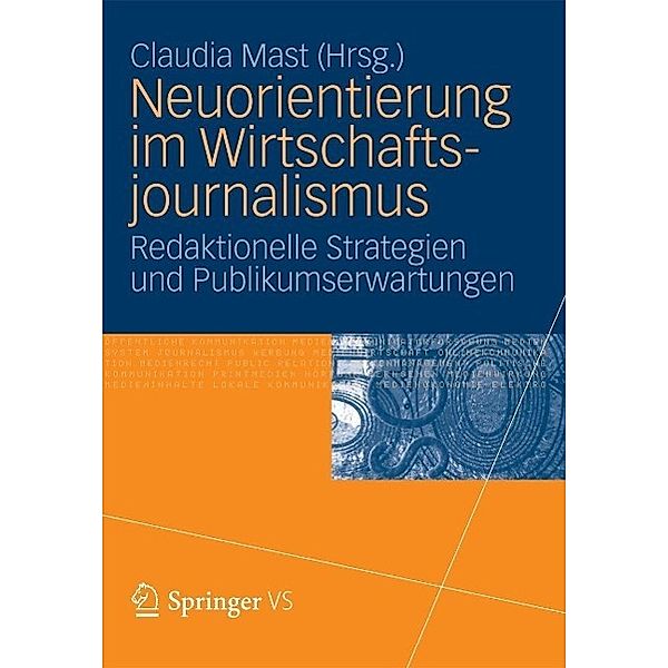 Neuorientierung im Wirtschaftjournalismus