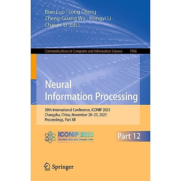 Neural Information Processing / Communications in Computer and Information Science Bd.1966