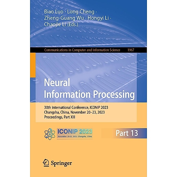 Neural Information Processing / Communications in Computer and Information Science Bd.1967