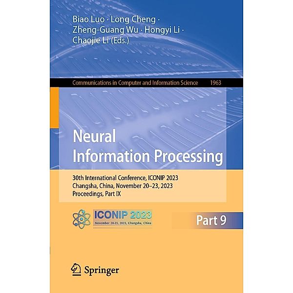 Neural Information Processing / Communications in Computer and Information Science Bd.1963