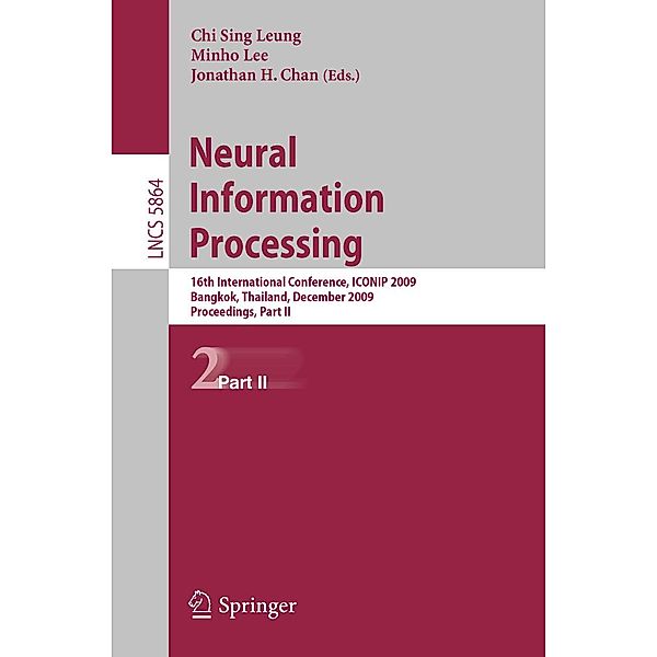 Neural Information Processing / Lecture Notes in Computer Science Bd.5864
