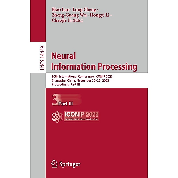 Neural Information Processing / Lecture Notes in Computer Science Bd.14449