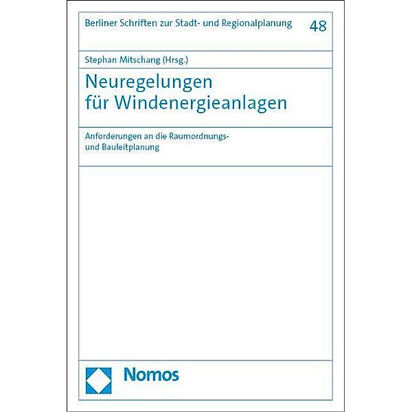 Neuregelungen für Windenergieanlagen