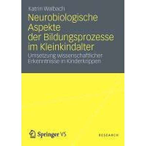 Neurobiologische Aspekte der Bildungsprozesse im Kleinkindalter, Katrin Walbach