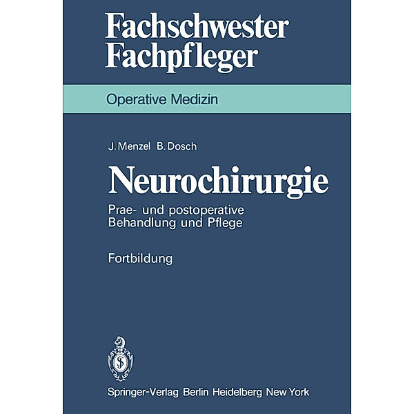 Neurochirurgie, J. Menzel, B. Dosch