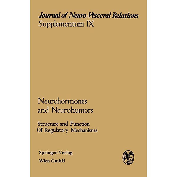 Neurohormones and Neurohumors, J. Ariëns Kappers