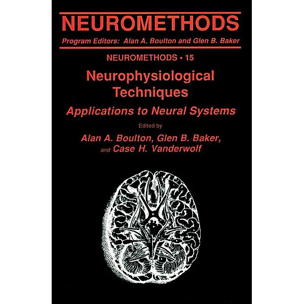 Neurophysiological Techniques / Neuromethods Bd.15