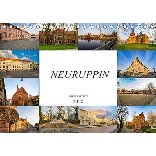 Neuruppin Impressionen (Tischkalender 2020 DIN A5 quer), Dirk Meutzner