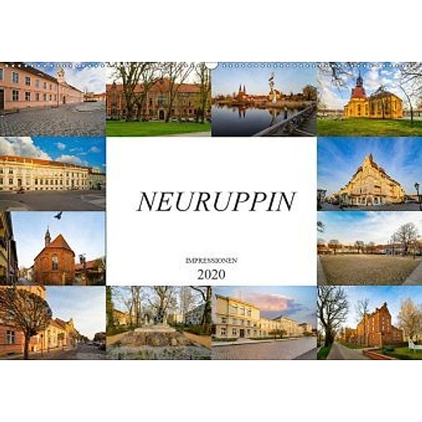 Neuruppin Impressionen (Wandkalender 2020 DIN A2 quer), Dirk Meutzner