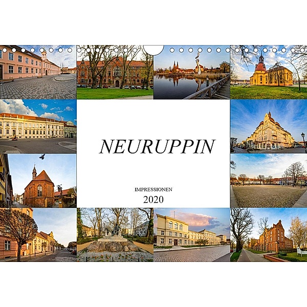Neuruppin Impressionen (Wandkalender 2020 DIN A4 quer), Dirk Meutzner