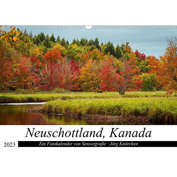Neuschottland, Kanada (Wandkalender 2023 DIN A3 quer), Sensorgrafie · Jörg Knörchen