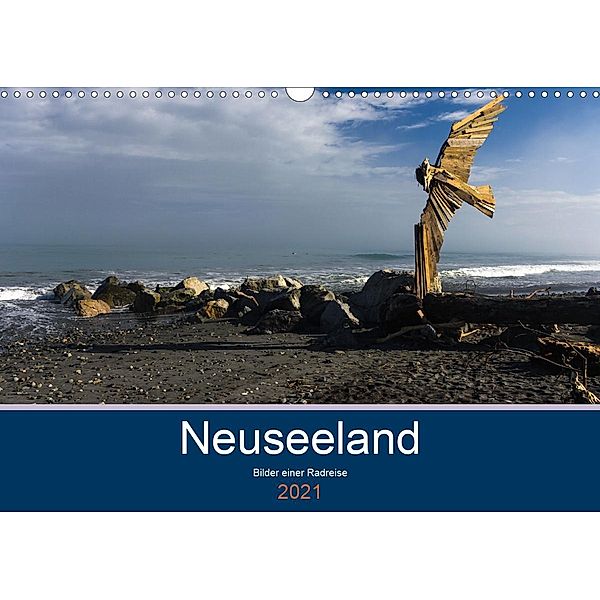 Neuseeland 2021 - Bilder einer Radreise (Wandkalender 2021 DIN A3 quer), Lille Ulven Photography - Wiebke Schröder