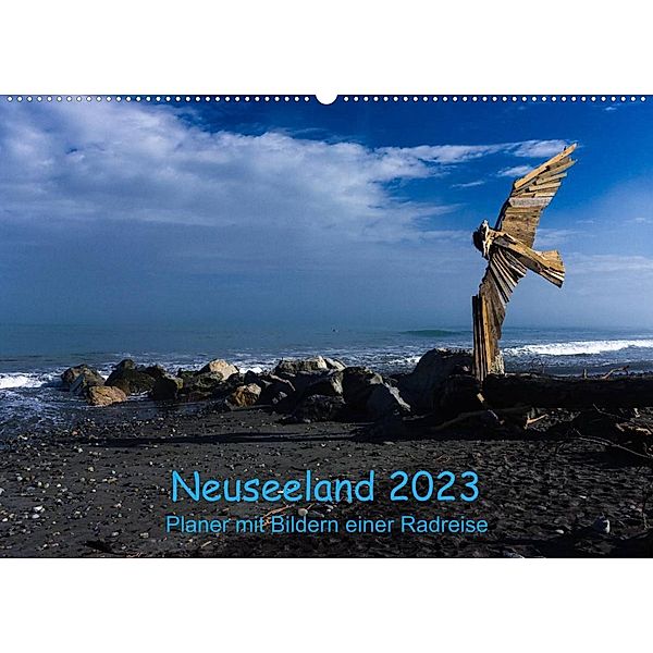 Neuseeland 2023 - Planer mit Bildern einer Radreise (Wandkalender 2023 DIN A2 quer), Lille Ulven Photography - Wiebke Schröder