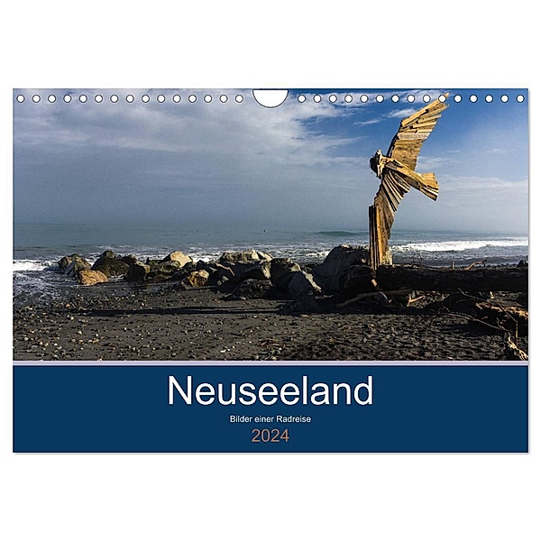 Neuseeland 2024 - Bilder einer Radreise (Wandkalender 2024 DIN A4 quer), CALVENDO Monatskalender, Lille Ulven Photography - Wiebke Schröder