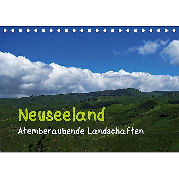 Neuseeland - Atemberaubende Landschaften (Tischkalender 2021 DIN A5 quer), Ingo Paszkowsky