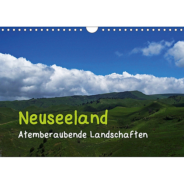 Neuseeland - Atemberaubende Landschaften (Wandkalender 2019 DIN A4 quer), Ingo Paszkowsky