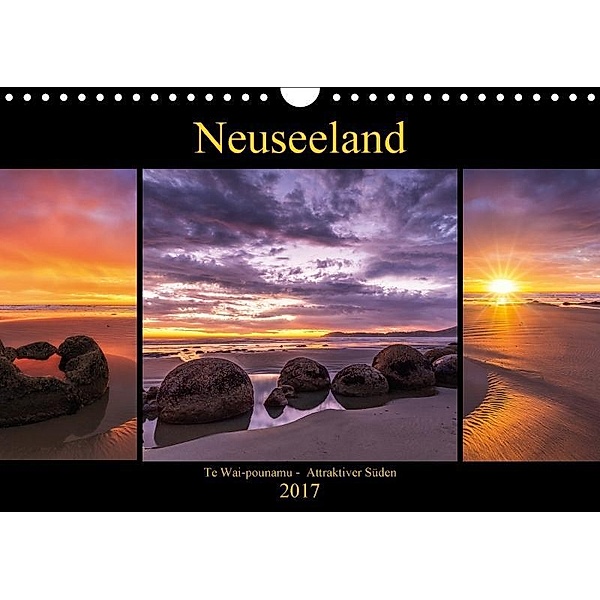 Neuseeland - Attraktiver Süden (Wandkalender 2017 DIN A4 quer), Thomas Klinder