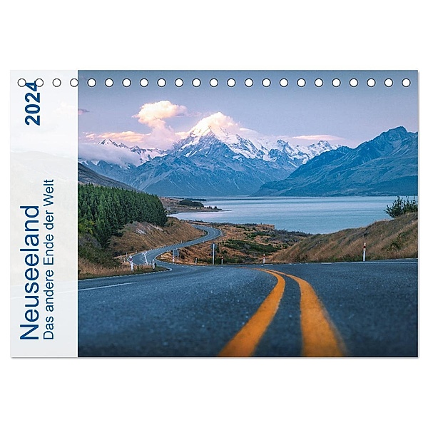 Neuseeland - Das andere Ende der Welt (Tischkalender 2024 DIN A5 quer), CALVENDO Monatskalender, Alexander Höntschel