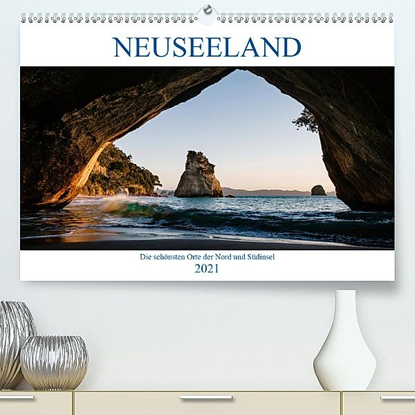 Neuseeland - Die schönsten Orte der Nord- und Südinsel (Premium, hochwertiger DIN A2 Wandkalender 2021, Kunstdruck in Ho, Igor Kondler